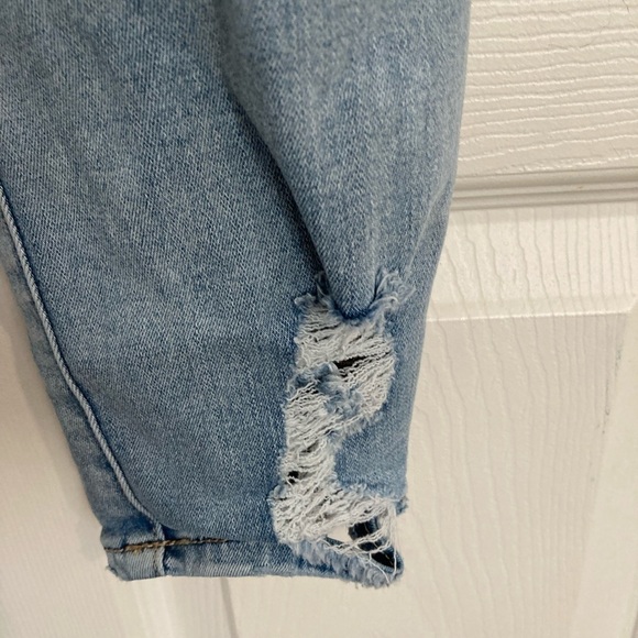 American Eagle Super Stretch Light Ripped Jeans Women's Size 00 - Picture 4 of 6